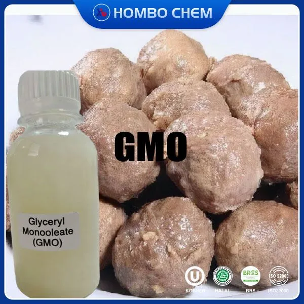 Monooleato de glicerilo emulsionante en aplicaciones cárnicas CAS 111-03-5 OGM